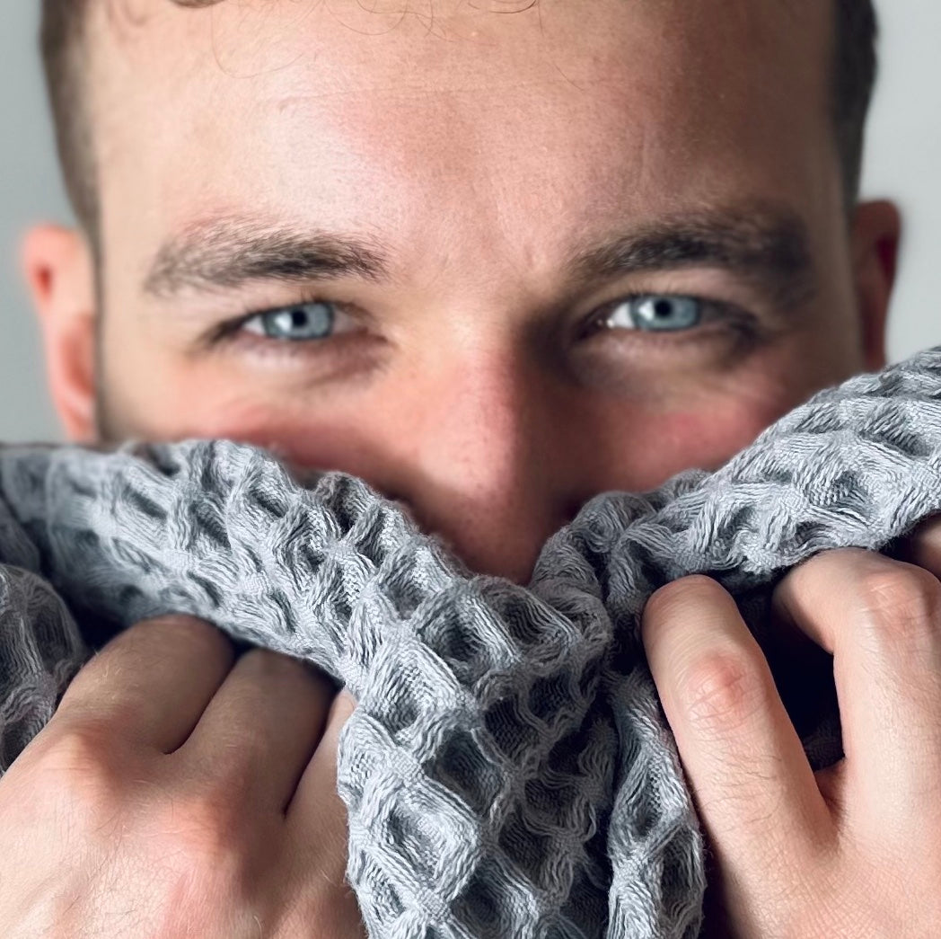 waffl 4 Stück Badetuch-Set