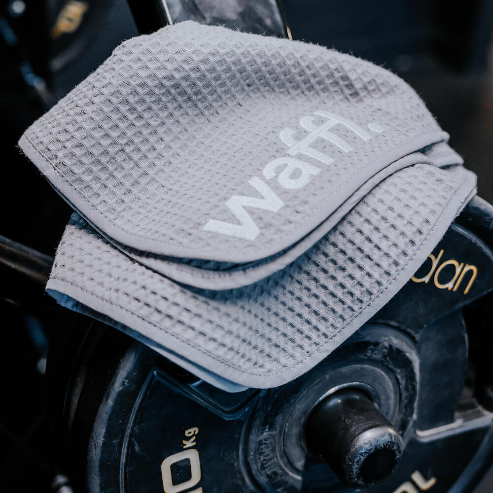 waffl Mini Towel - Stone Grey