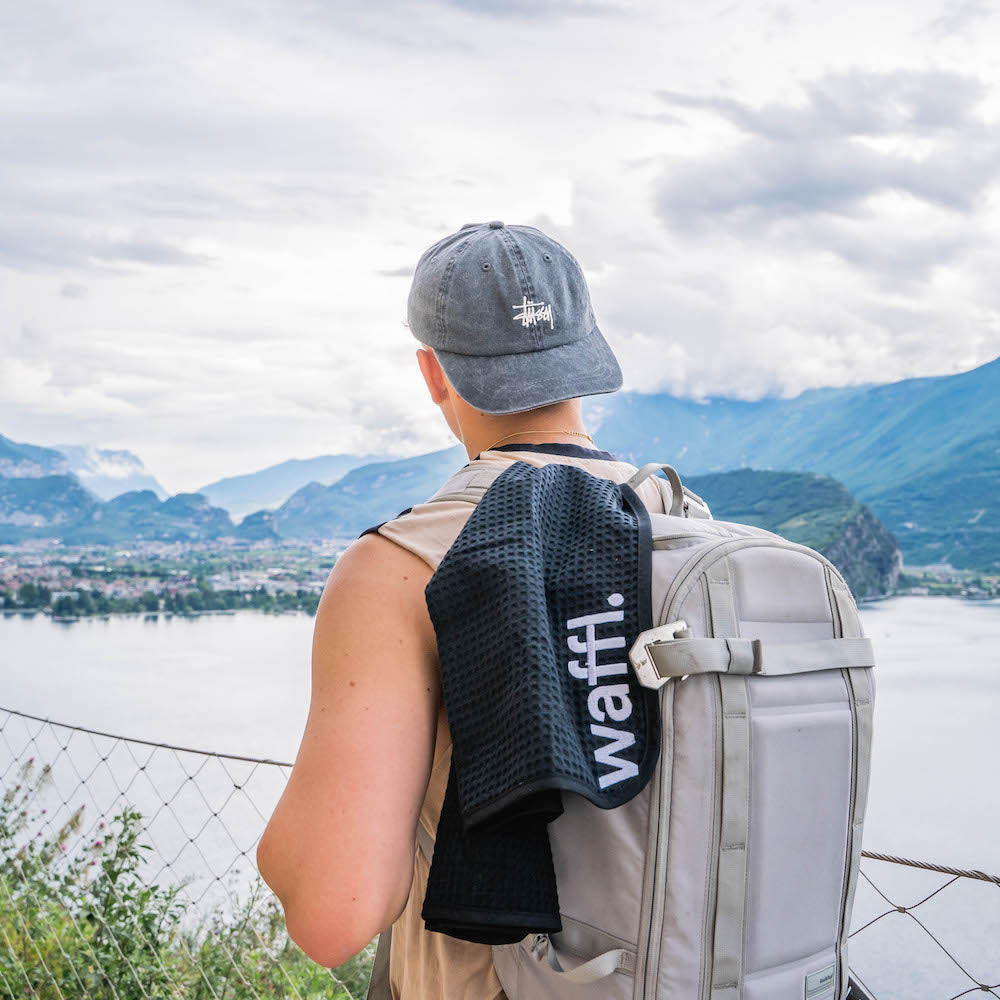 waffl Mini Towel - Stealth Black