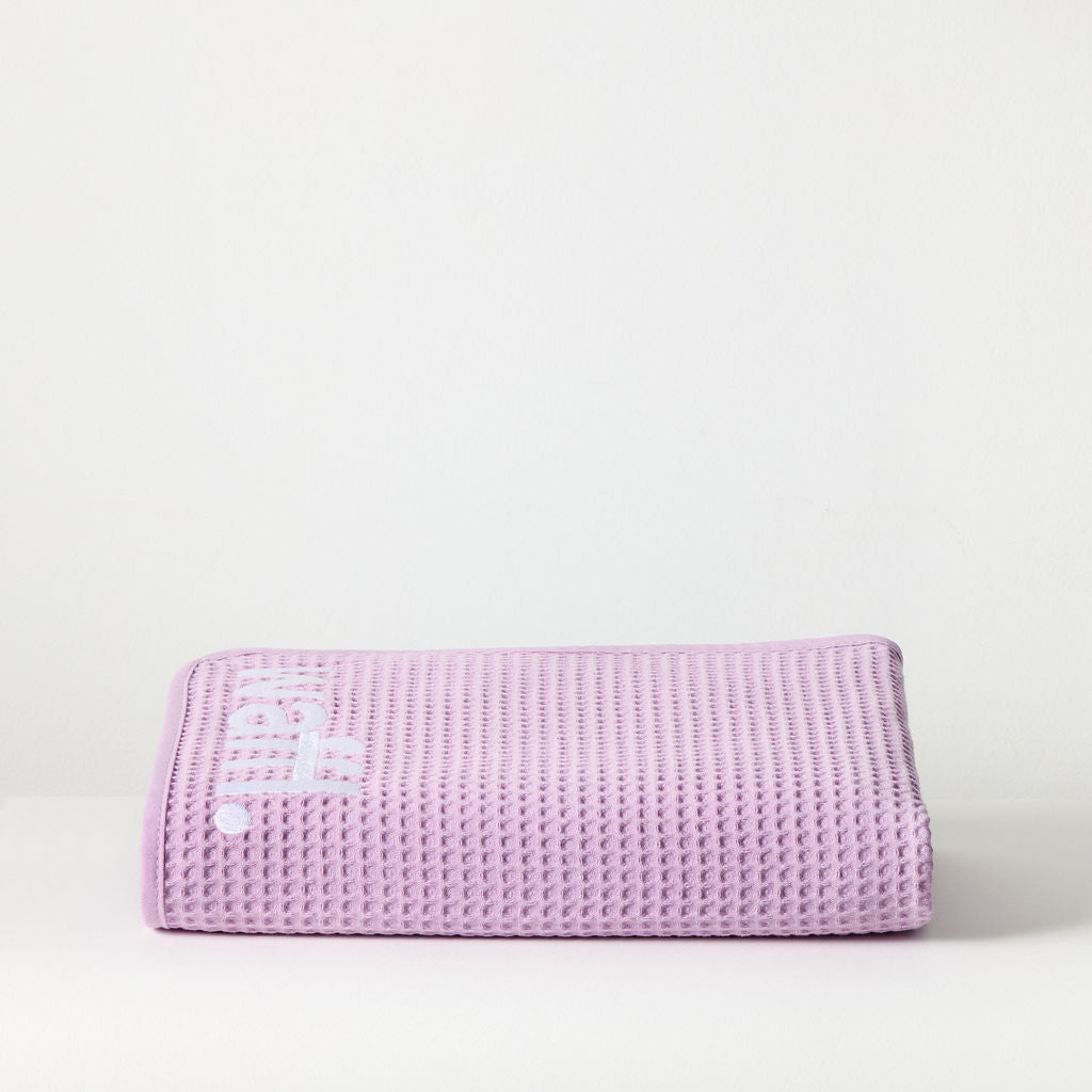 Lilac waffl Towel