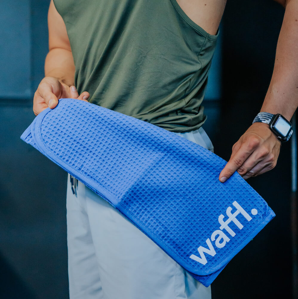 waffl Mini Towel - Royal Blue