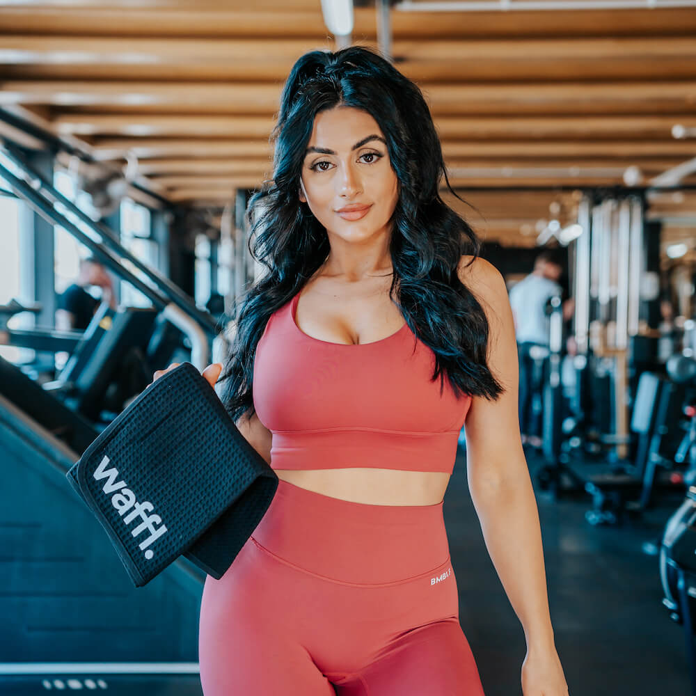 waffl Mini Towel - Stealth Black